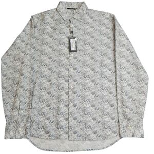 Men's Gray Ari Patterned Shirt